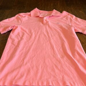 Vineyard Vines Classic Fit pink polo shirt, size XS!